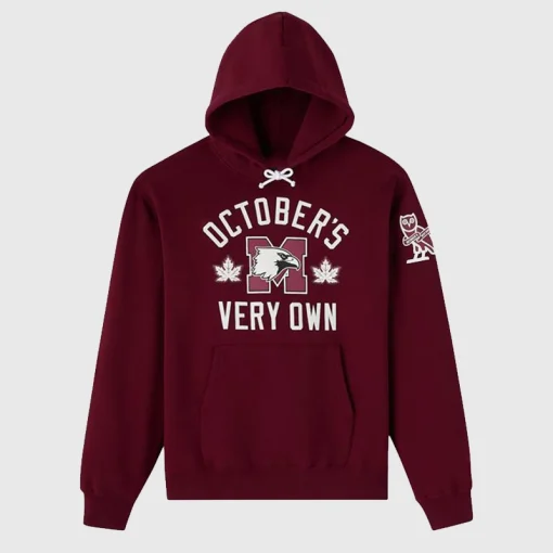 OVO-McMaster-University-Burgundy-Hoodie