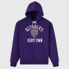 Ovo wilfrid laurier university fleece hoodie