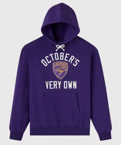 Ovo wilfrid laurier university fleece hoodie