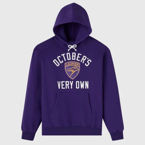 Ovo wilfrid laurier university fleece hoodie