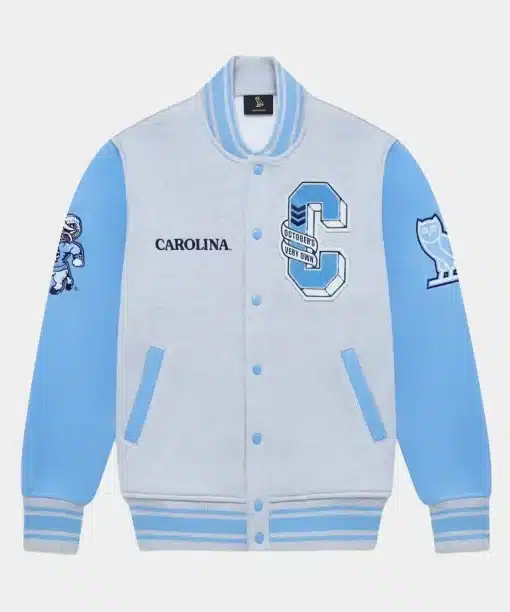 OVO x NCAA North Carolina Tar Heels Varsity Jacket