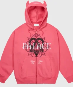 Palace-Skateboards-x-HIM-Tri-Gram-Hoodie-Pink