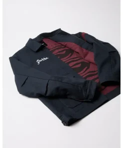 Parra Pumping Gas Jacket Navy Blue For Men and Women