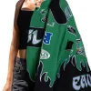 Philadelphia Eagles Kelly Green Premium Racing Bomber Jacket