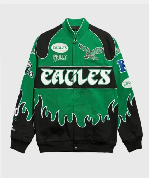 Philadelphia Eagles Premium Racing Jacket