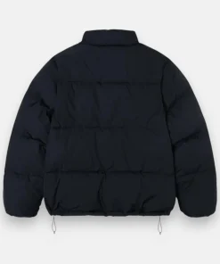 STUSSY PUFFER JACKET BACK VIEW