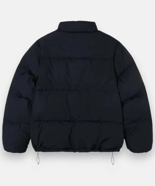 STUSSY PUFFER JACKET BACK VIEW