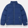 STUSSY PUFFER JACKET BLUE