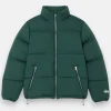 STUSSY PUFFER JACKET GREEN