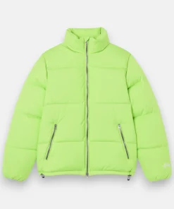 STUSSY PUFFER JACKET NEON