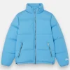 STUSSY PUFFER JACKET SKY BLUE