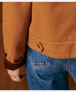 Sezane Marion Brown Coffee Jacket