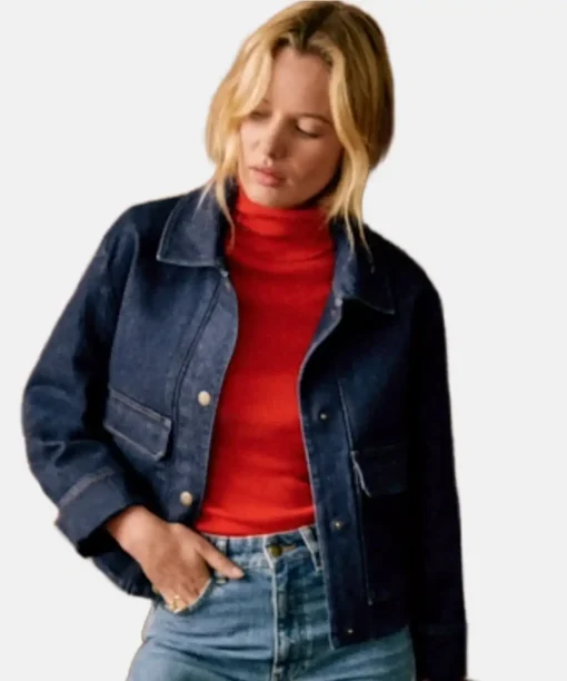 Sezane Marion Denim Jacket