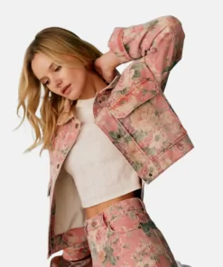 Sezane Marion Jacket Almeria Print