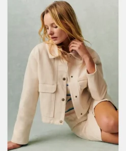 Sezane Marion Jacket Beige