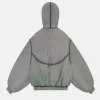 Shinzo Ishigaki Grey A1 Bomber Jacket