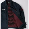 Shop Parra Pumping Gas Jacket Blue