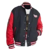 Stranger things hawkins black red jacket