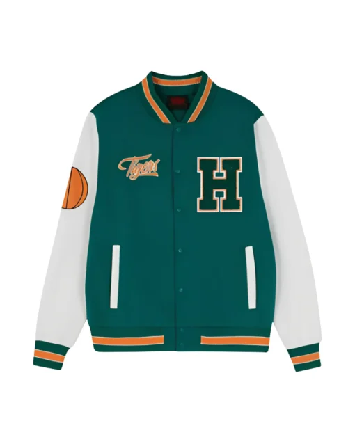 Stranger things hawkins tigers jacket