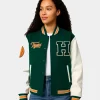 Stranger Things Hawkins Tigers Varsity Jacket Women