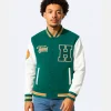 Stranger Things Mens Hawkins Tigers Varsity Jacket