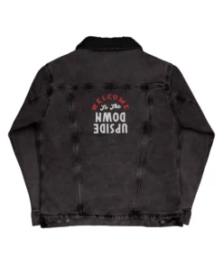 Stranger-Things-Sherpa-Jacket-Black