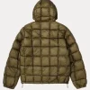 Stussy Midweight Hooded Puffer green Jacket