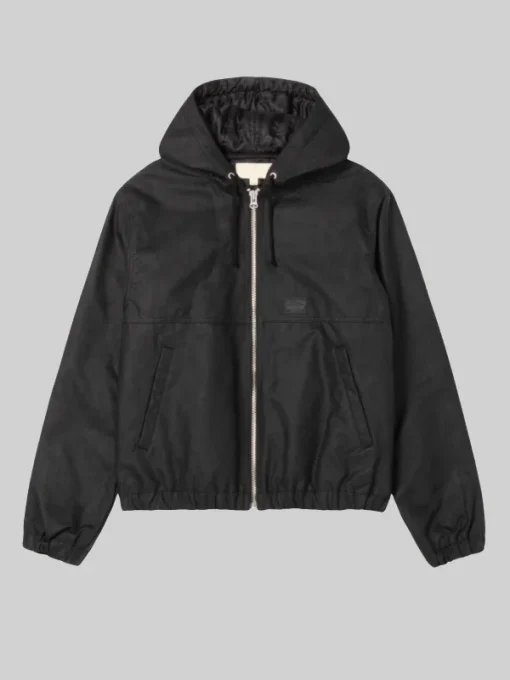 Stussy Waxed Cotton Work Hooded Jacket