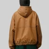 Stussy Women Waxed Cotton Work Jacket