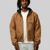 Stussy_Waxed_Cotton_Brown_Hooded_Work_Jacket
