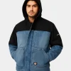 Supreme Dickies Cordura Black ooded Work Denim Jacket