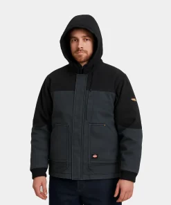 Supreme Dickies Cordura Hooded Work Black Jacket Men