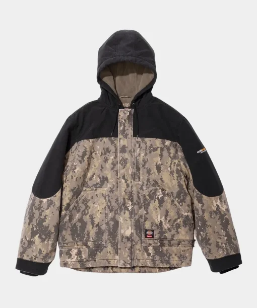Supreme Dickies Cordura Hooded Work Jacket Camo