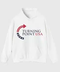 Turning point usa white pullover hoodie