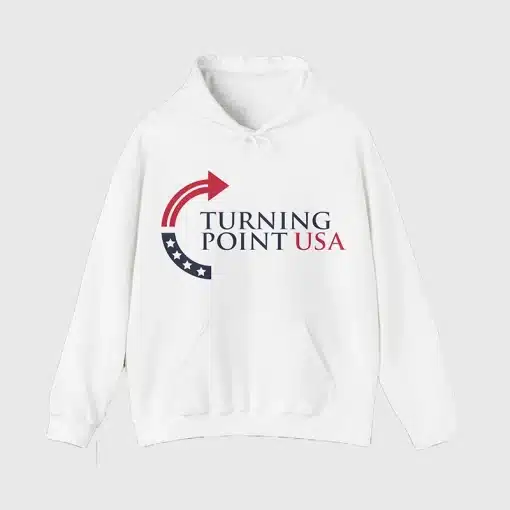 Turning point usa white pullover hoodie