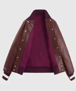 US Open 2025 Coco Gauff New Balance Burgundy Jacket