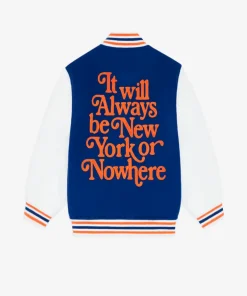 Unisex New Era x New York or Nowhere x New York Mets Varsity Jacket
