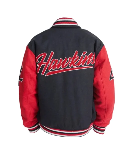 Unisex-Stranger-Things-Hawkins-Black-Red-Jacket