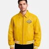 Vale Forever Valley Coach yELLOW mENS Bomber Jacket