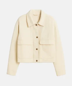 Vintage Sezane Marion Jacket Mottled Ecru