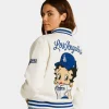 Women LA Bella Dona x New Era x Betty Boop Dodgers White Jacket