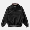 Brigade Black Fur Track Jacket