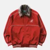 Brigade Fur Red Track Jacket