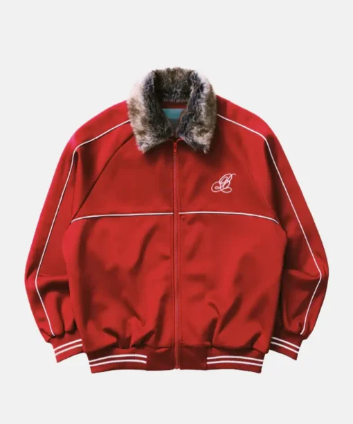 Brigade Fur Red Track Jacket