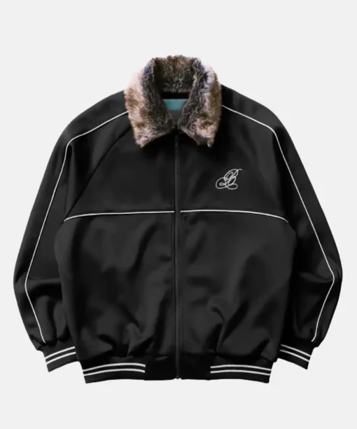 Brigade Fur Track Jacket Black