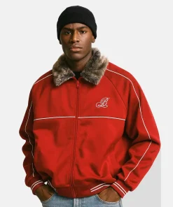 Brigade Mens Fur Track Jacket