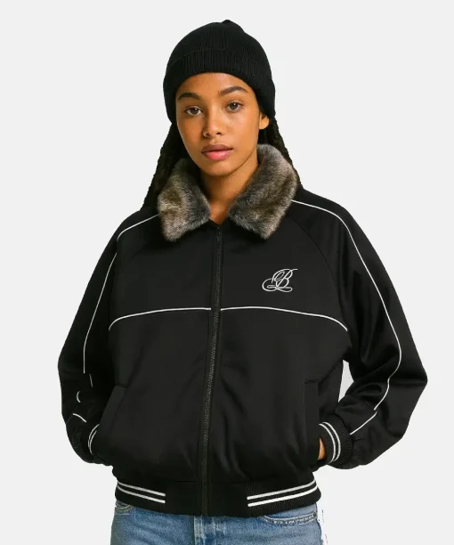 Brigade Women Fur Track Jacket