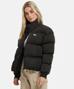 Graffiti Stussy Puffer Jacket