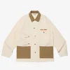Human Made x Pokemon Coverall Jacket Beige