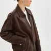 Lamarque THEIA Brown Leather Jacket